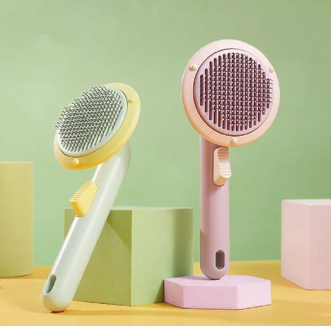 Purrfect Groom Self-Cleaning Cat Brush