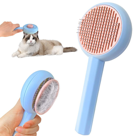 Purrfect Groom Self-Cleaning Cat Brush