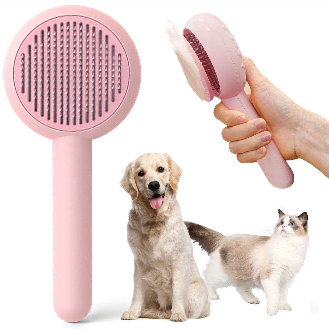 Purrfect Groom Self-Cleaning Cat Brush