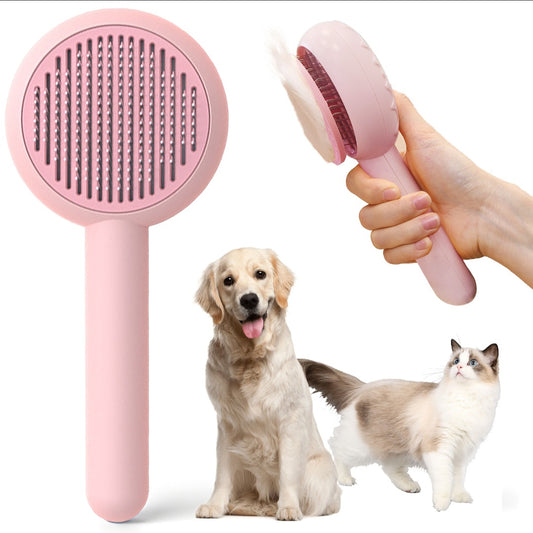 Purrfect Groom Self-Cleaning Cat Brush