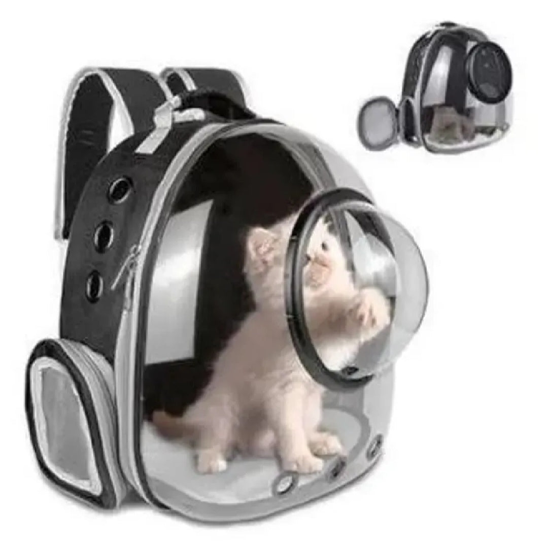 Waterproof Pet Backpack Carrier with Bubble Window