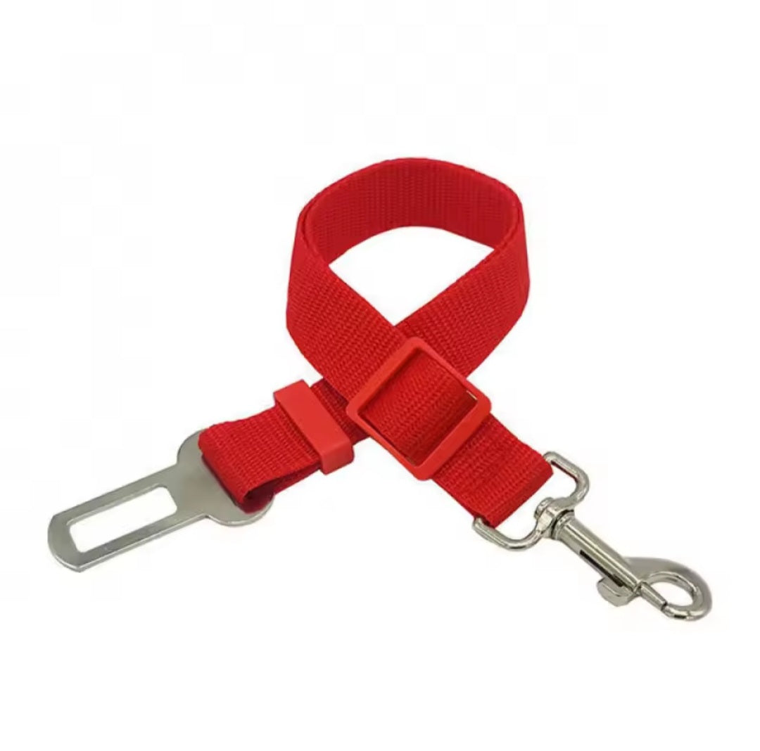 Pet Dog Car Seat Safety Harness - Adjustable Elastic Buffer Anti-Shock Leash, Anti-Pull Vehicle Safety Strap for Dogs & Cats Travel