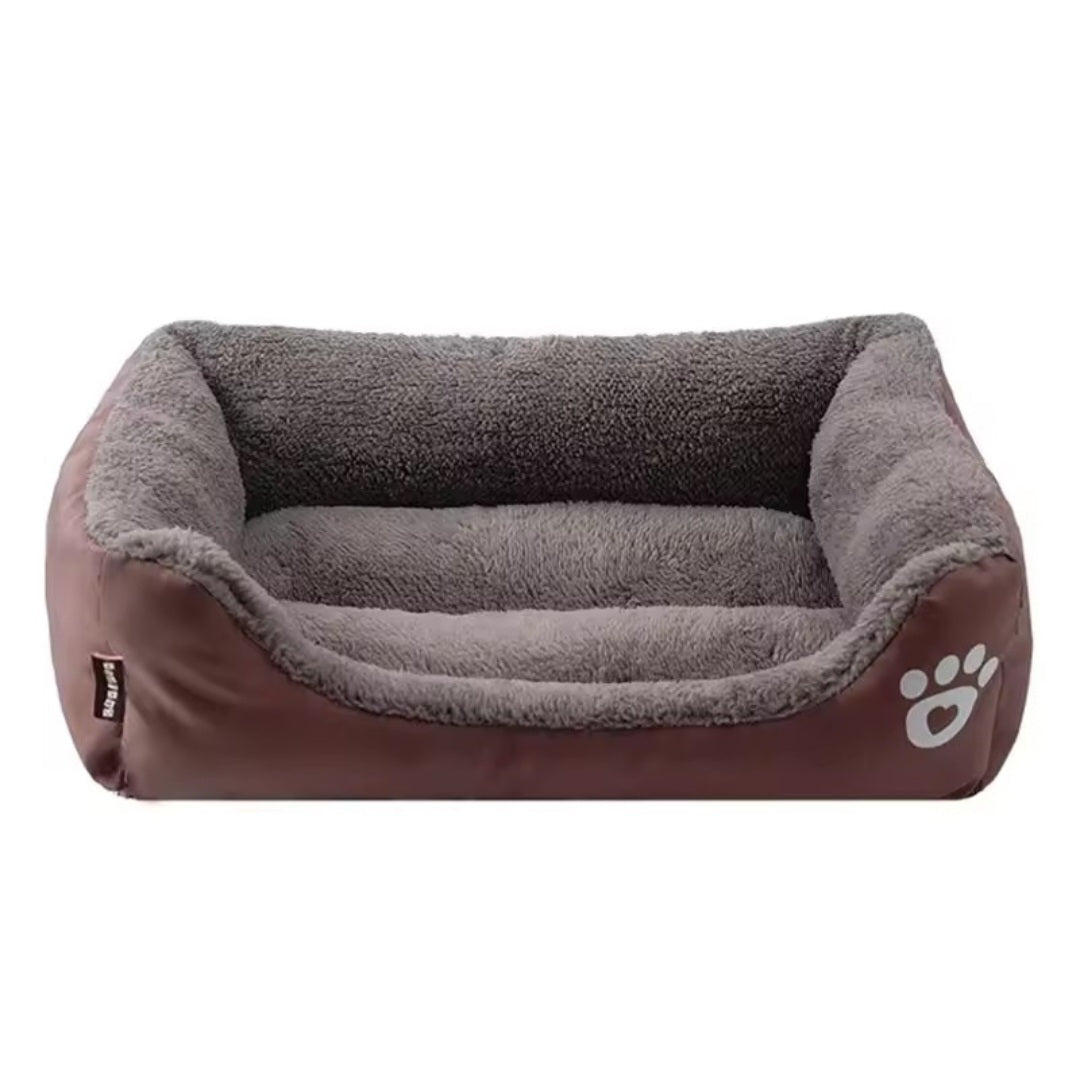 Pet Large Dog Bed - Warm House Candy-Colored Square Nest Kennel for Small Medium Large Dogs, Cats & Puppies