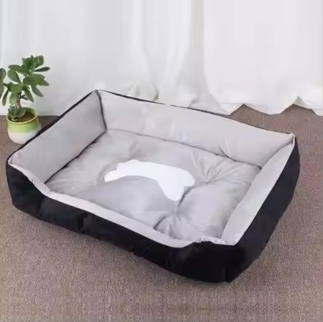 Pet Large Dog Bed - Warm House Candy-Colored Square Nest Kennel for Small Medium Large Dogs, Cats & Puppies