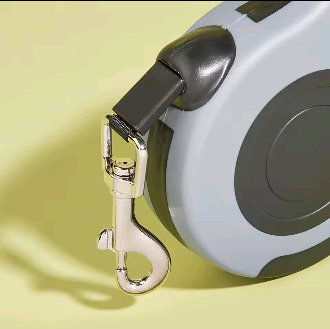Retractable Dog Leash 3M/5M – Heavy Duty Nylon Pet Lead for Small Medium Large Dogs & Cats | Automatic Extendable Puppy Leash