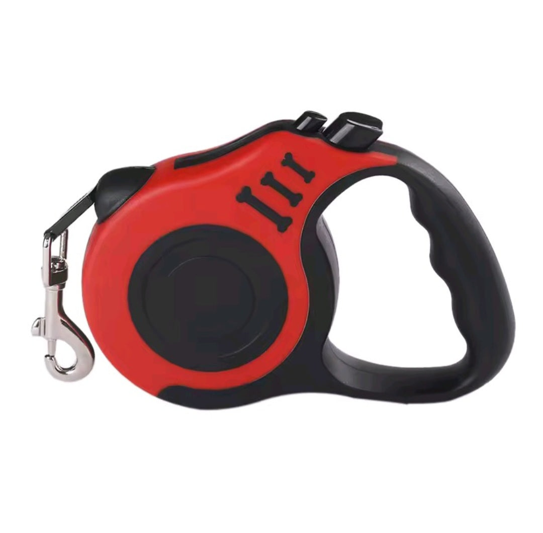 Retractable Dog Leash 3M/5M – Heavy Duty Nylon Pet Lead for Small Medium Large Dogs & Cats | Automatic Extendable Puppy Leash
