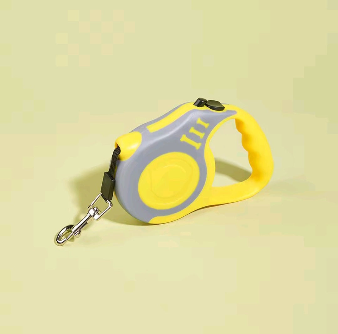 Retractable Dog Leash 3M/5M – Heavy Duty Nylon Pet Lead for Small Medium Large Dogs & Cats | Automatic Extendable Puppy Leash
