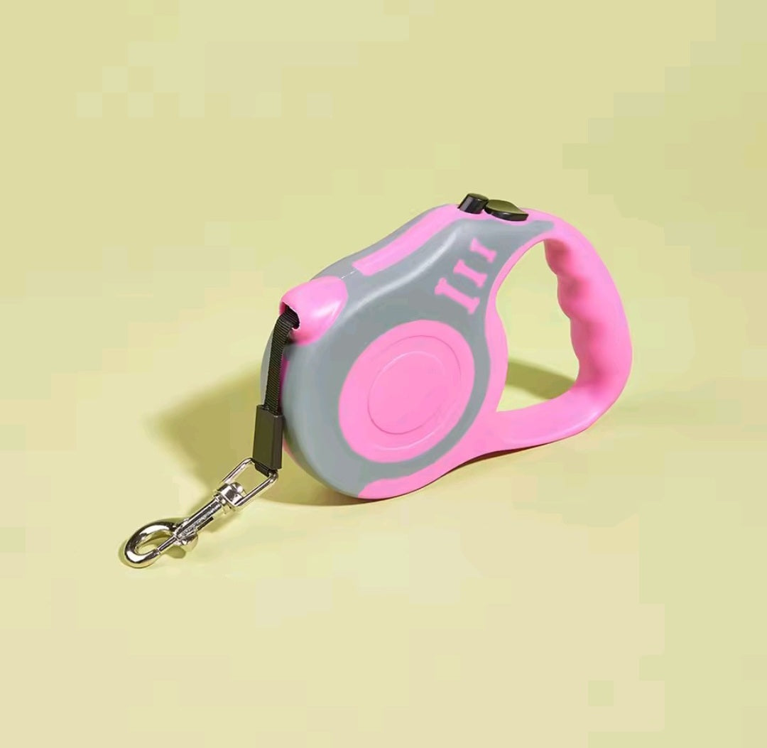 Retractable Dog Leash 3M/5M – Heavy Duty Nylon Pet Lead for Small Medium Large Dogs & Cats | Automatic Extendable Puppy Leash